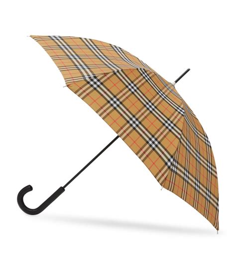 burberry vintage check umbrella|burberry umbrella sale.